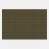 Williams Family Pset Tartan Pattern Inpakpapier Vel (Voorkant 3)