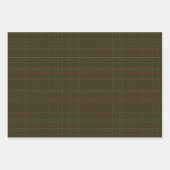 Williams Family Pset Tartan Pattern Inpakpapier Vel (Voorkant 2)