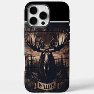 William's gepersonaliseerde Moose Mount iPhone 16 Pro Max Hoesje