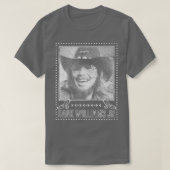Williams Jr Faded Style Fan Design T-shirt (Design voorkant)
