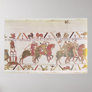 William's leger gaat naar Mont Saint-Michel Poster