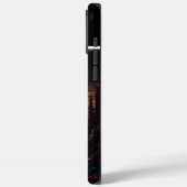 William's Moose Moon Case-Mate iPhone Case (Achterkant / Links)