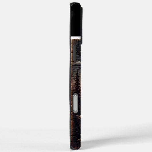 William's Moose Moon Case-Mate iPhone Case (Achterkant / Rechts)