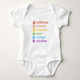 Williams-Mystic Pride Baby uit één stuk Romper