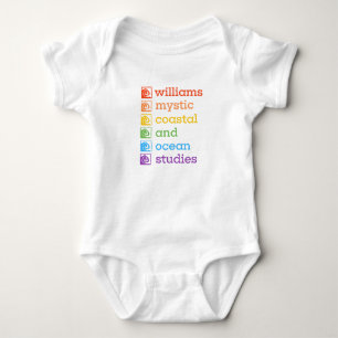 Williams-Mystic Pride Baby uit één stuk Romper