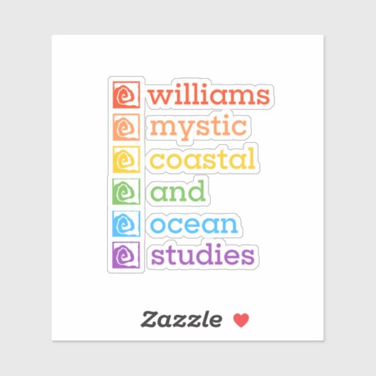 Williams-Mystic Pride Sticker (Vel)