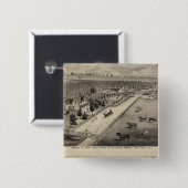 Williams Ranch, Goodrich Quarry Vierkante Button 5,1 Cm (Voorkant /achterkant)
