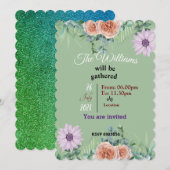 Williams reunion-uitnodiging kaart (Voorkant / Achterkant)