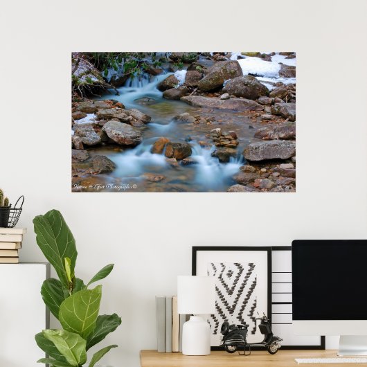 Williams River Tea Creek Area Poster (Thuiskantoor)