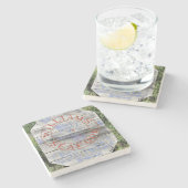 Williams Seafood, Savannah Georgia Onderzetters. Stenen Onderzetter (Zijkant)