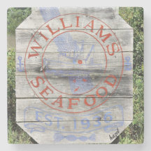 Williams Seafood, Savannah Georgia Onderzetters.