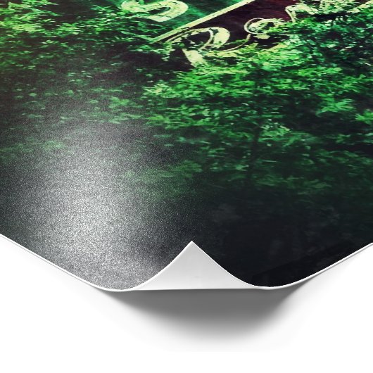 Williams Seafood Sign Foto Afdruk (Hoek)