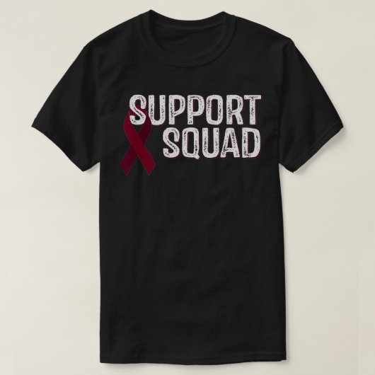 Williams Syndrome Awareness Support Squad T-shirt (Design voorkant)