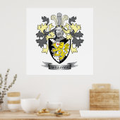Williams-wapenschild Poster (Keuken)