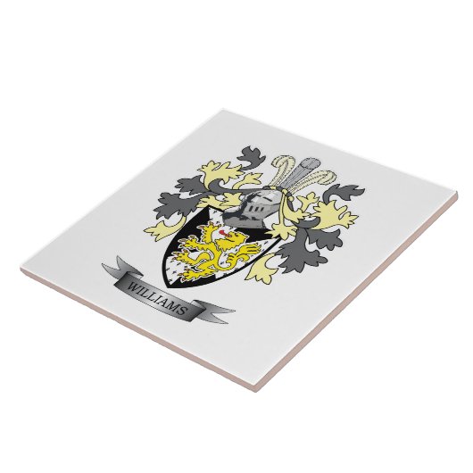 Williams-wapenschild Tegeltje (Zijkant)