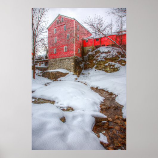 Williams Water Mill Poster (Voorkant)