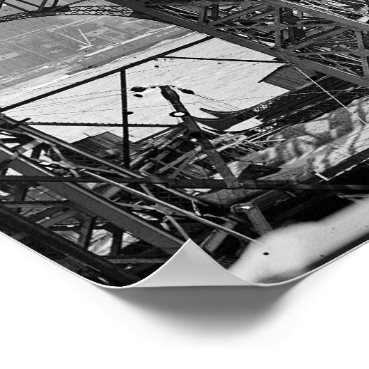 Williamsburg Bridge, 1902.  foto Poster (Hoek)