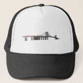 Williamsburg Bridge: 3D-model: Trucker Pet (Voorkant)