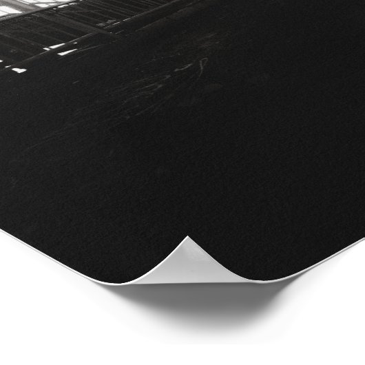 Williamsburg Bridge Architecture - New York City Poster (Hoek)