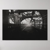 Williamsburg Bridge Architecture - New York City Poster (Voorkant)