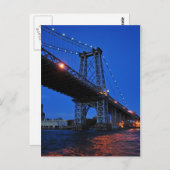 Williamsburg Bridge Briefkaart (Voorkant / Achterkant)