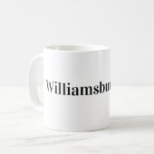 Williamsburg Bridge Brooklyn New York Koffiemok (Voorkant links)