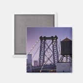 Williamsburg Bridge Magneet (Voorkant / Achterkant)