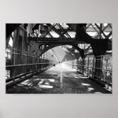 Williamsburg Bridge, New York Poster (Voorkant)