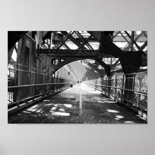 Williamsburg Bridge, New York Poster (Voorkant)