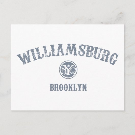 Williamsburg Briefkaart (Voorkant)