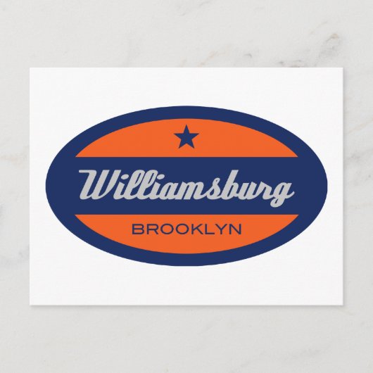 Williamsburg Briefkaart (Voorkant)