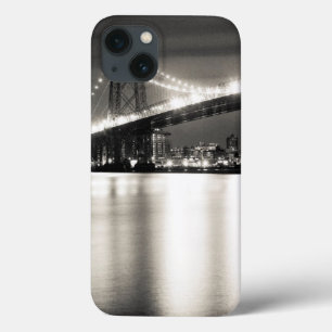 Williamsburg brug in New York City 's nachts Case-Mate iPhone Case