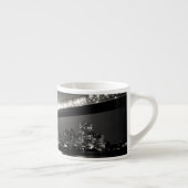 Williamsburg brug in New York City 's nachts Espresso Kop (Rechts)