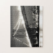 Williamsburg brug in New York City 's nachts Legpuzzel (Verticaal)