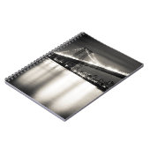 Williamsburg brug in New York City 's nachts Notitieboek (Linkerzijde)