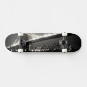 Williamsburg brug in New York City 's nachts Persoonlijk Skateboard (Horizontaal)