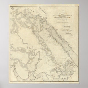 Williamsburg in het Witte Huis Poster