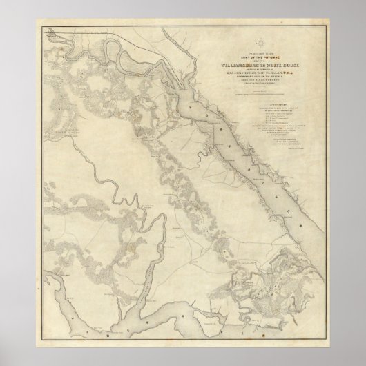 Williamsburg in het Witte Huis Poster (Voorkant)