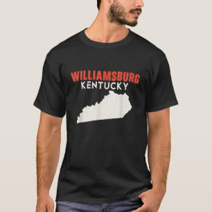 Williamsburg Kentucky USA State America Travel Ken T-shirt