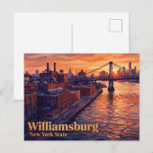 Williamsburg New York State Briefkaart (Voorkant / Achterkant)