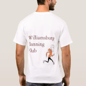 Williamsburg Running Club T-shirt (Achterkant)