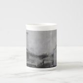Williamsburg southside artsdistrict bridge cups porselein kop (Voorkant)
