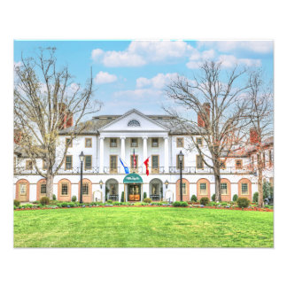 Williamsburg VA Virginia - Williamsburg Inn Print Foto Afdruk