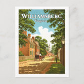  Williamsburg Virginia Briefkaart (Voorkant)