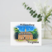 Williamsburg, Virginia Briefkaart (Staand voorkant)