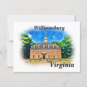 Williamsburg, Virginia Briefkaart