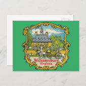 Williamsburg Virginia - Briefkaart (Voorkant / Achterkant)
