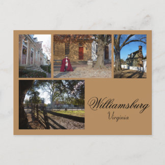 Williamsburg (Virginia) Collage 1 Briefkaart