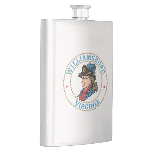 Williamsburg Virginia Koloniaal Flacon (Rechts)
