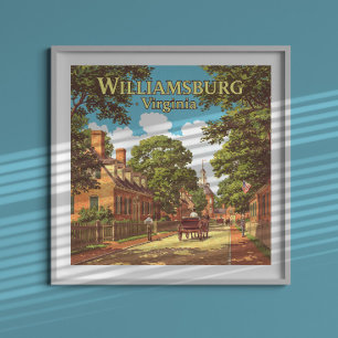 Williamsburg Virginia Poster